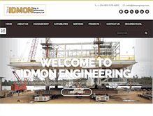 Tablet Screenshot of idmongroup.com